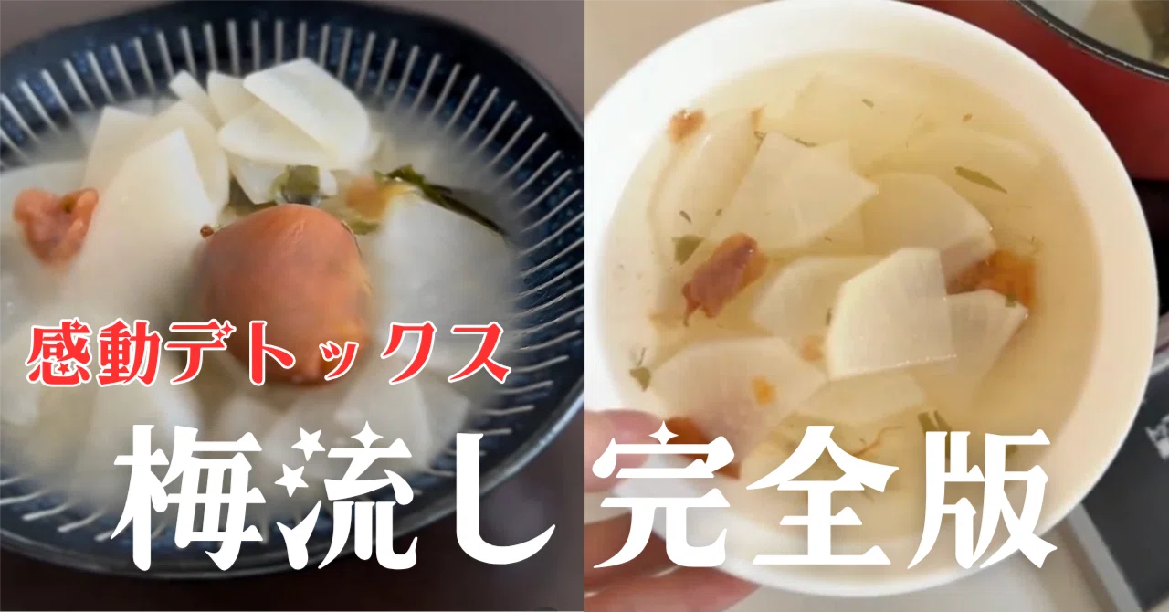 まる流・完全版🥇】失敗しない「梅流し」の作り方とQ&Aまとめ✍️｜まる