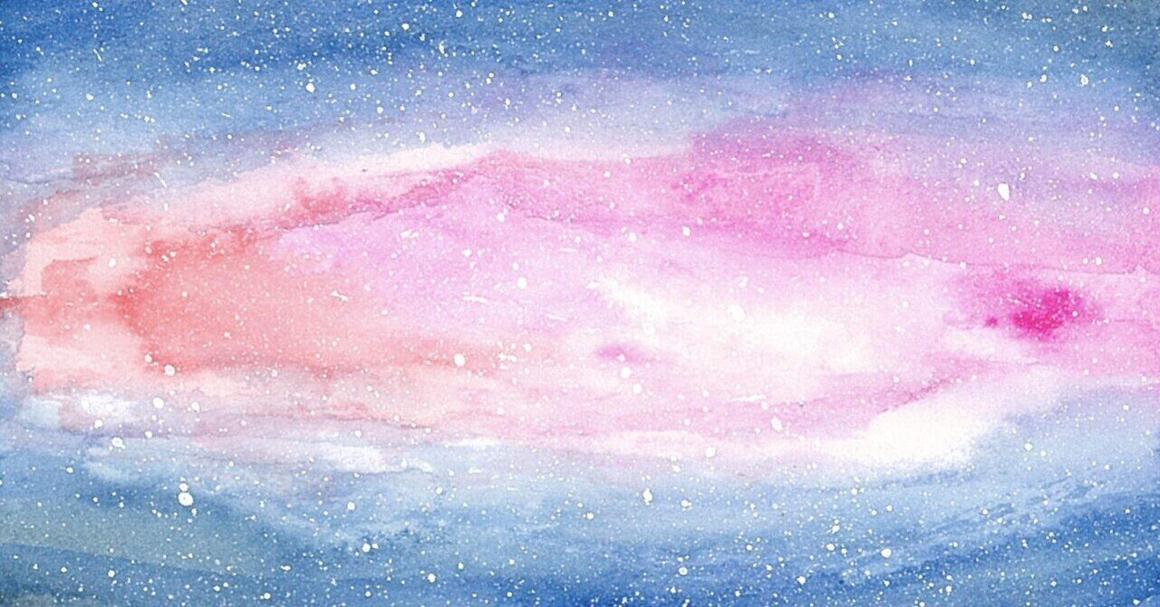 アクリル絵の具を使用した「オーロラの風景」の描き方 / 初心者が簡単