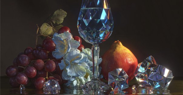 ベルナール・ビュッフェ】 版画 / リトグラフ 「メロンのある