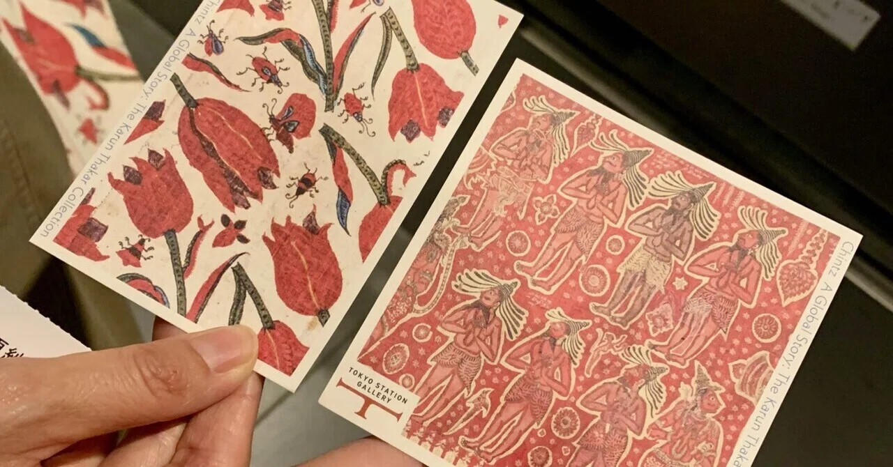 アンチック　インド更紗 インド更紗愛、後押しされた展覧会❣️｜SignatasのYue