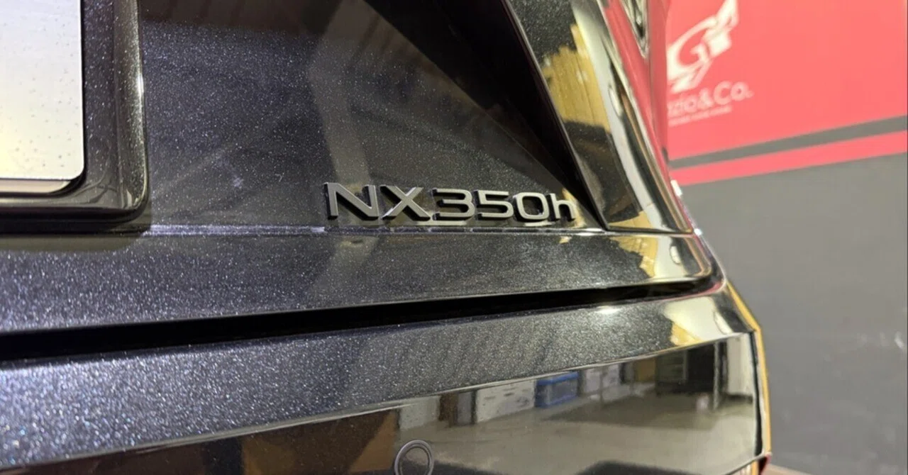 レクサスNX「エンブレムデアソベ」マットブラック他です！｜Grazio&Co
