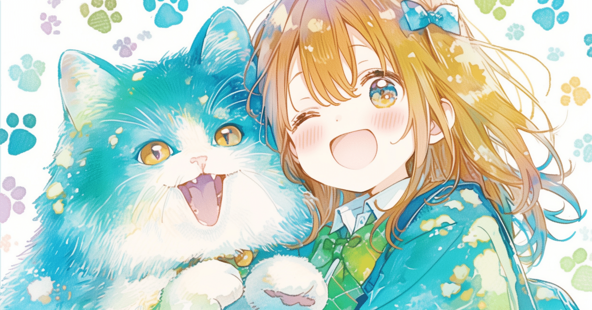 AIイラストギャラリー｜にゃんこのいる日常 ～癒しのイラスト集～ #AI