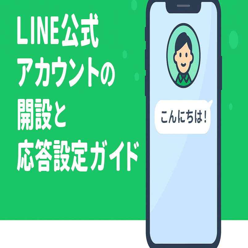 第1弾：「LINE公式アカウントの開設と応答設定ガイド2025年版」｜家事