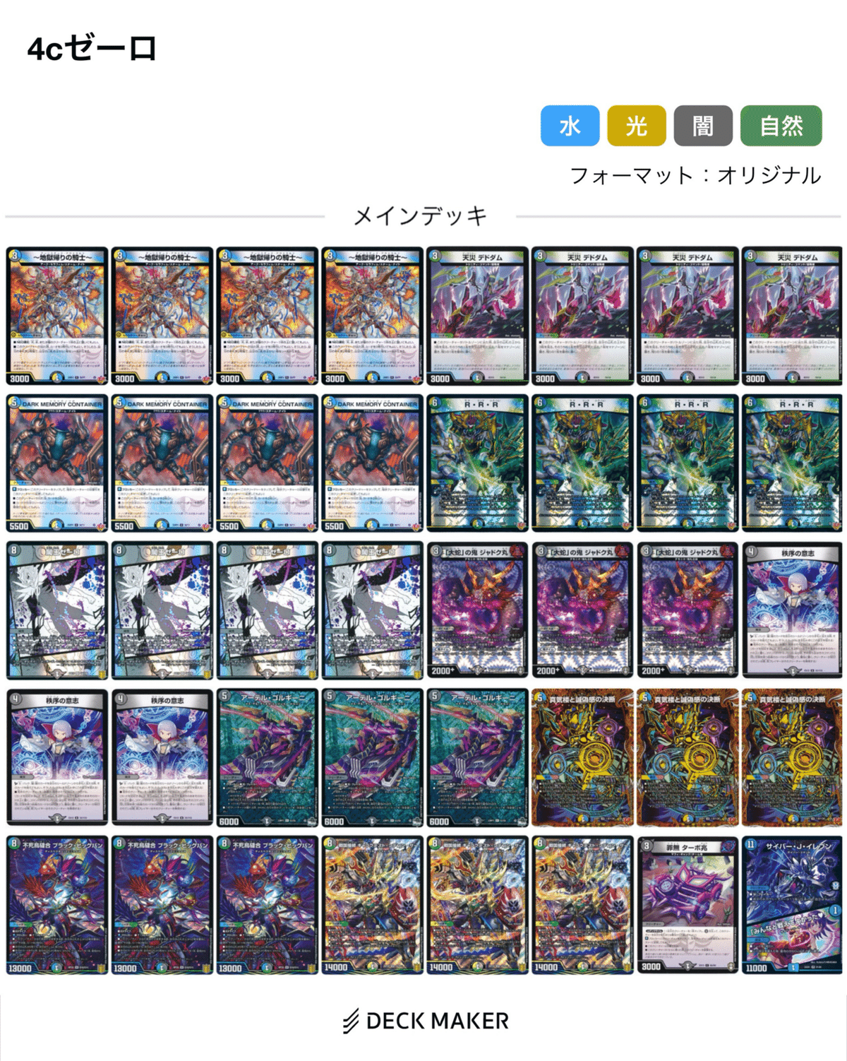 DMGP2025-2nd ベスト8 ドロマーゼーロ DMGP2025-2nd ベスト8 ドロマーゼーロ DMGP2025-1st Day2（オリジナル