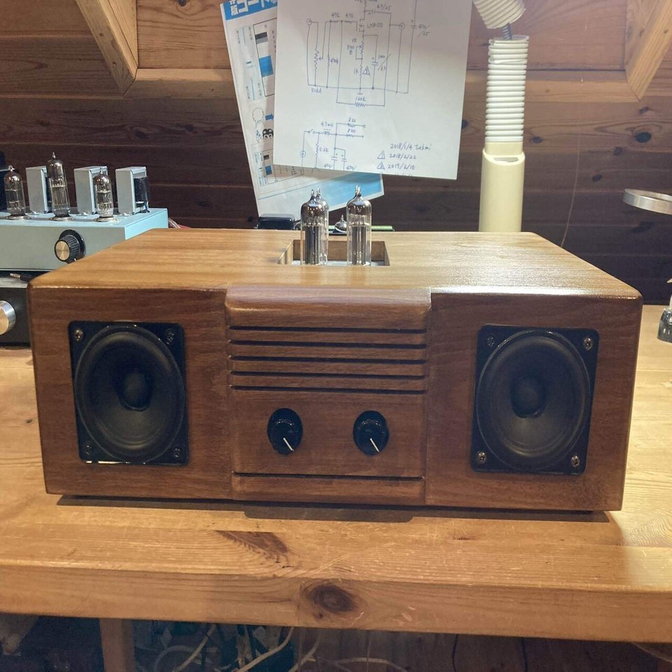 ポータブルな真空管アンプ構想:今度こそ、完成！のはず。｜IiotoOyaji