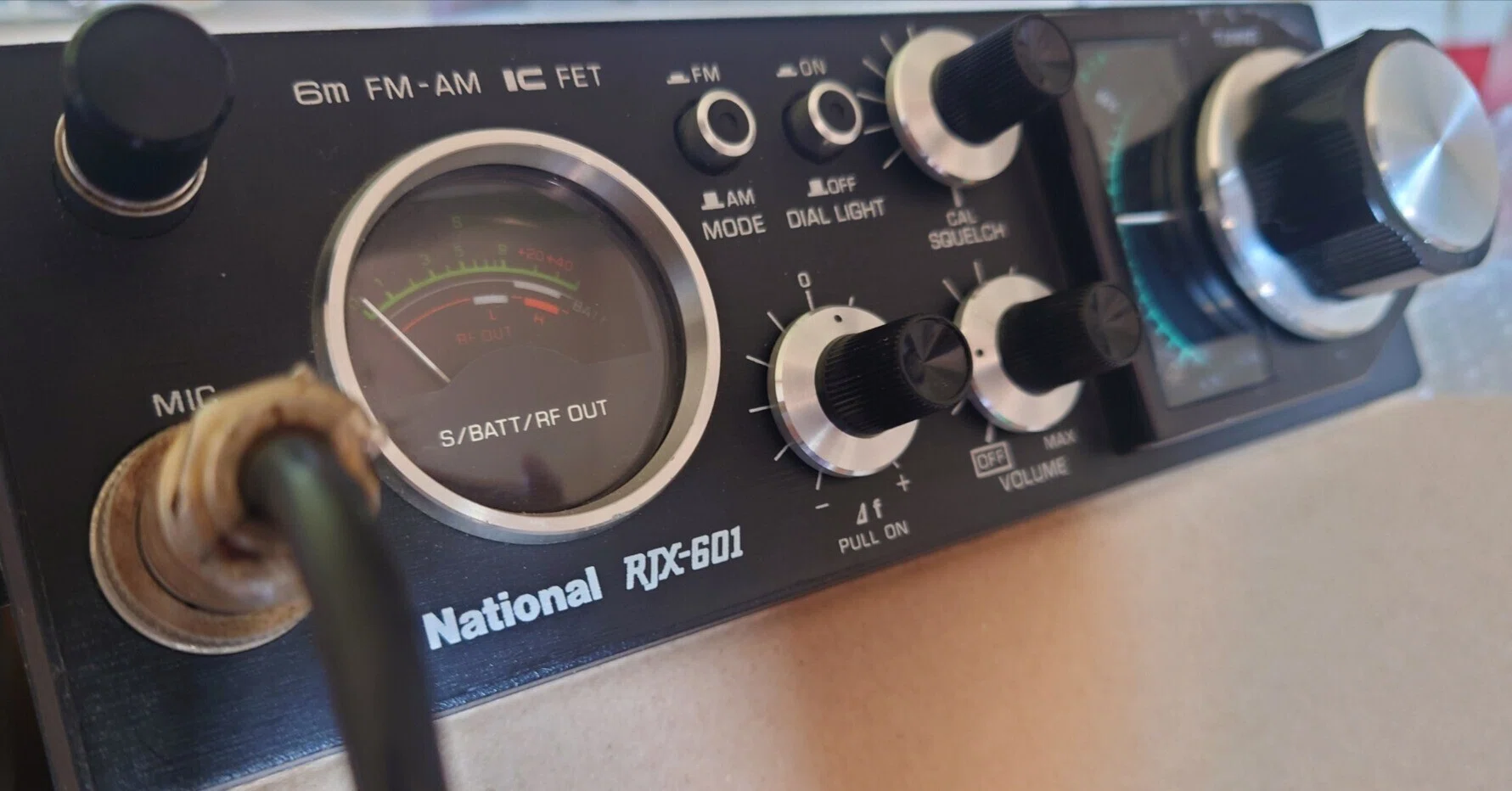 RJX-601 トランシーバー National 無線機 ナショナル TRIO FM-AM AM FM