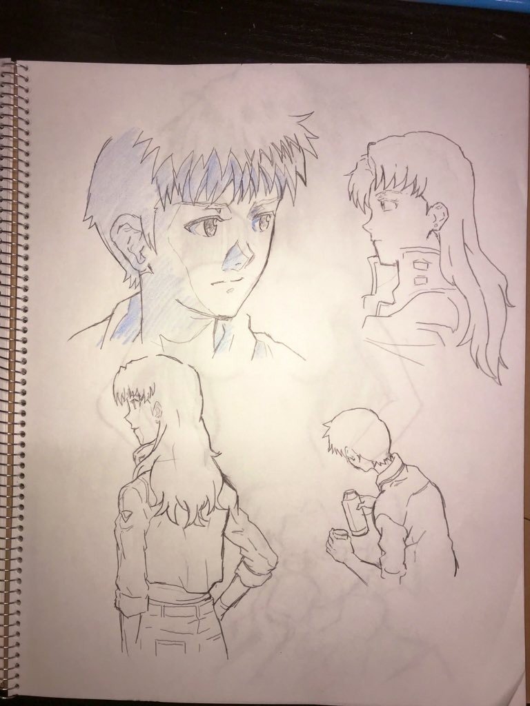 エヴァ模写 Tsune Note