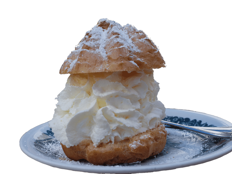 シュークリーム 英語 説明