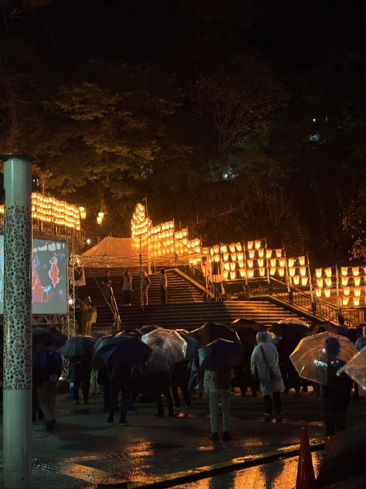 第13回ぼんぼり祭り(花咲くいろは)聖地巡礼｜りょうさん次郎