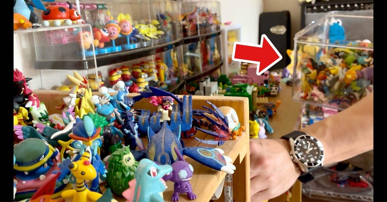 モンコレを断捨離に伴って飾り直しました｜オトナ水族館