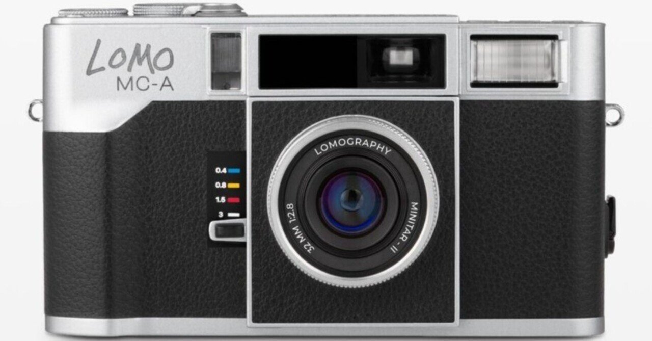 Lomo コンパクトフィルムカメラ 35mm Lomo MC-A 35 mm Film Camera Black – Lomography