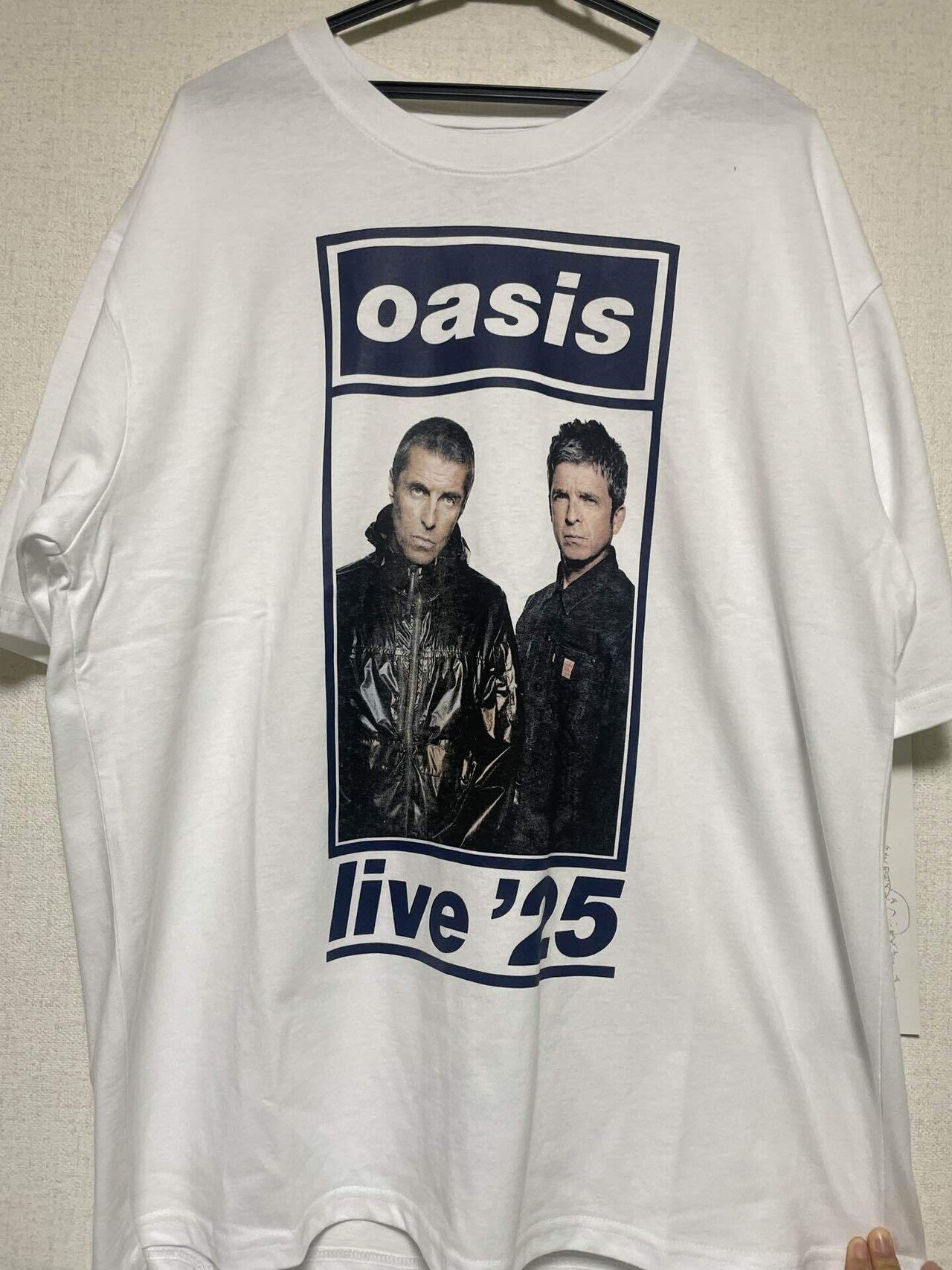 Oasis Live '25 ロゴTシャツ Lサイズ公式ポップアップショップ 日本初