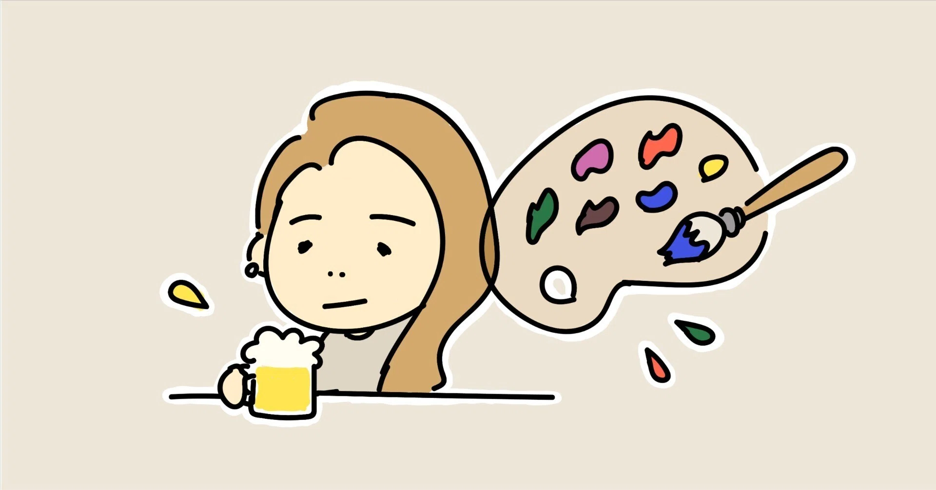 福原たまねぎのイラストを描いている瀬戸祥子さんについて｜福原たまねぎ