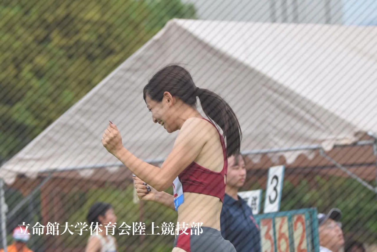 竹内のどか｜立命館大学体育会陸上競技部