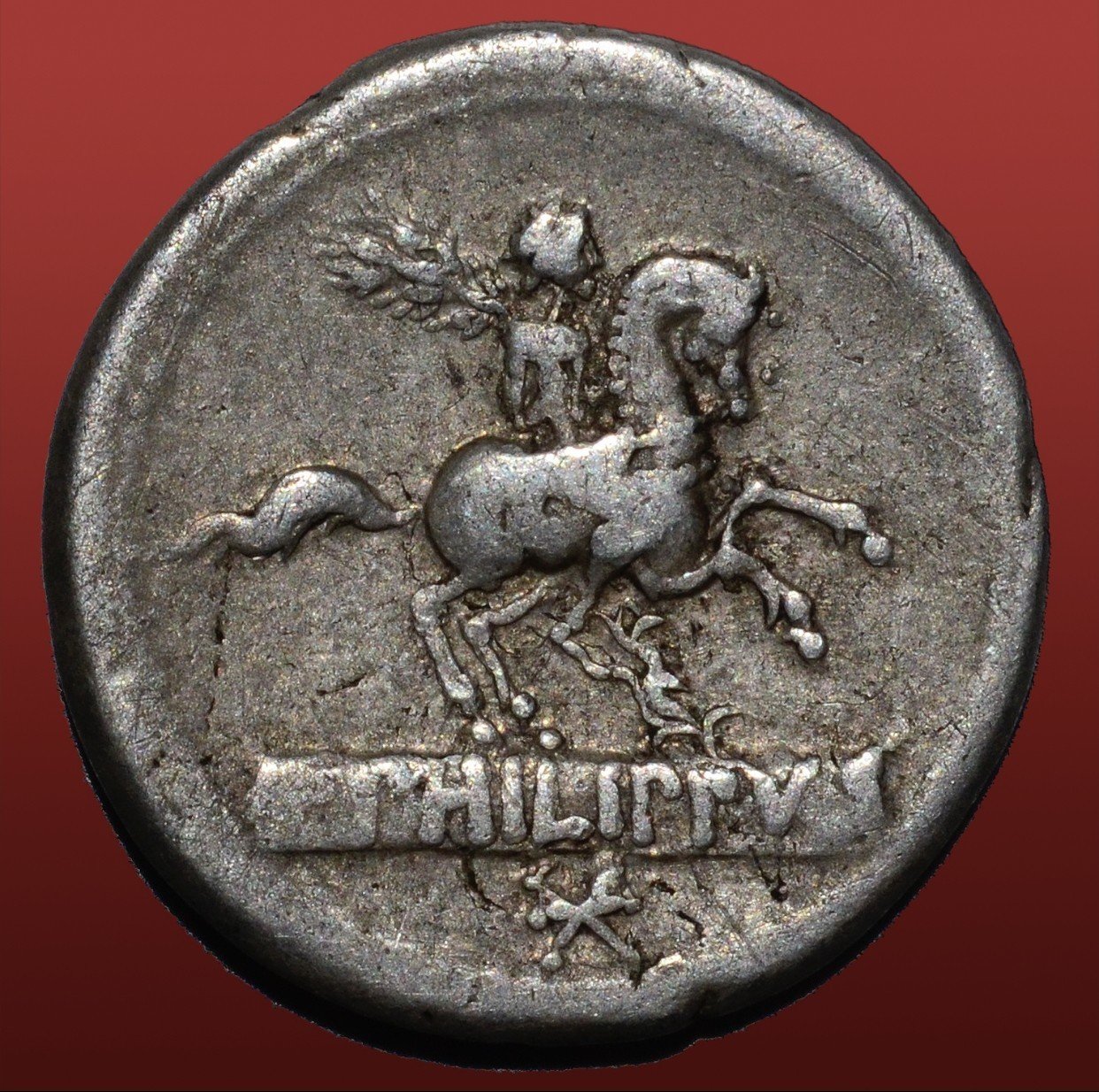 OC古代ギリシャ フィリッポス3世 大銀貨!!! VF+/VF!!! アンティークコインの