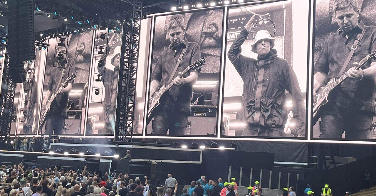 Oasisのライブを観にロンドンへ行った話（2025年7月）｜好奇心の猫