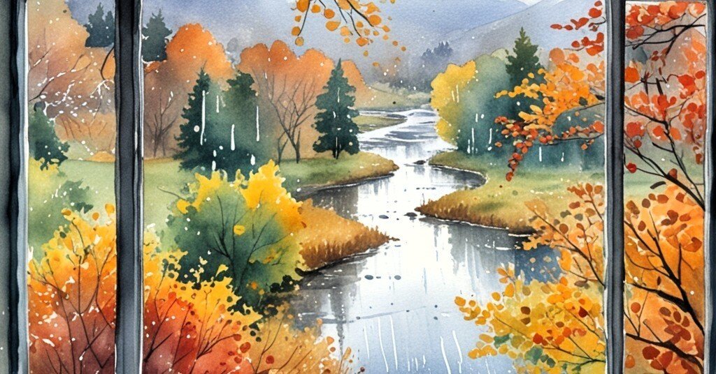 安らぎを貴方に(水彩画、メロディー)｜流離人