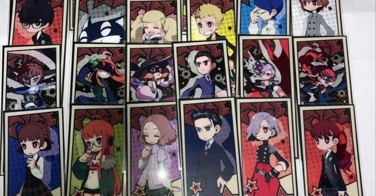 ペルソナ5 タクティカ 東京タワー　コンプ トレーディングクリアマーカー カード ペルソナ5 タクティカ 東京タワー コンプ トレーディングクリア