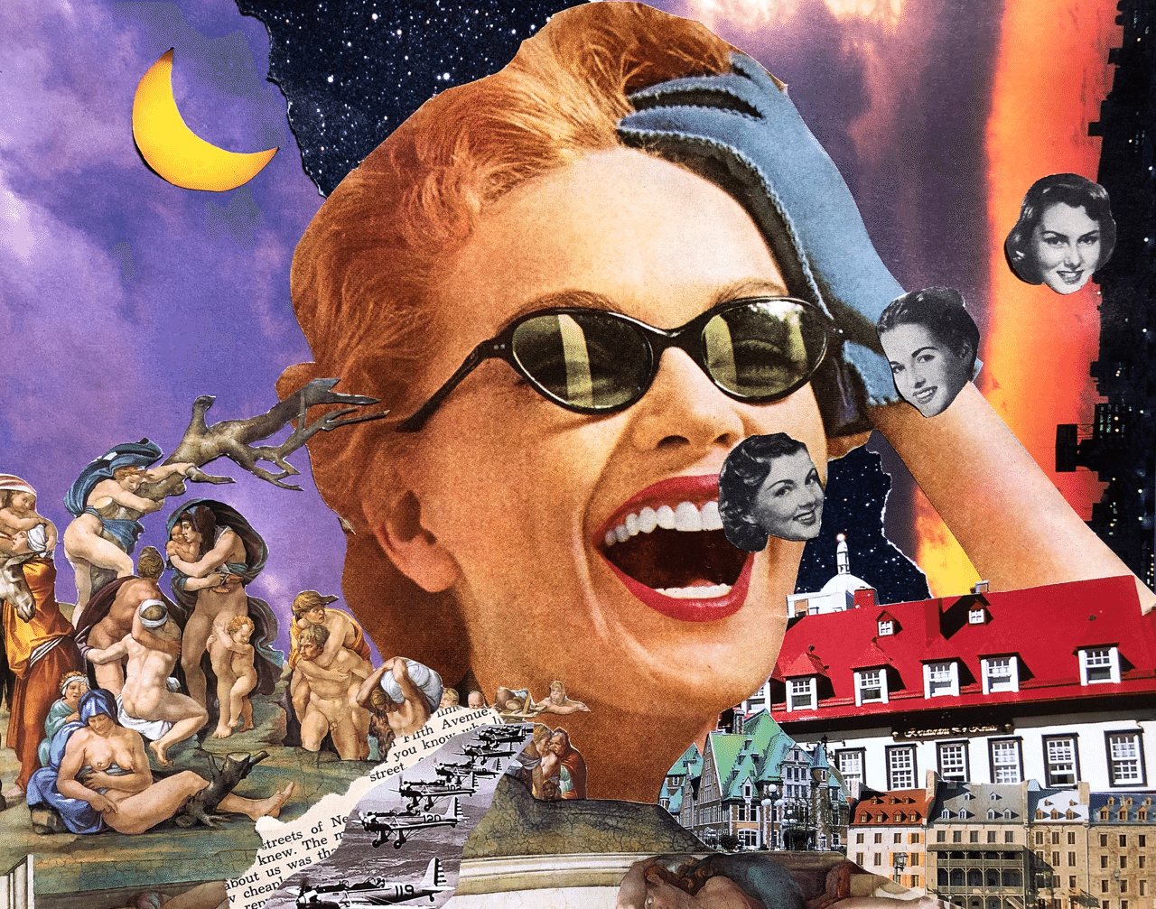 立てば芍薬 コラージュアート 立てば芍薬 コラージュアート