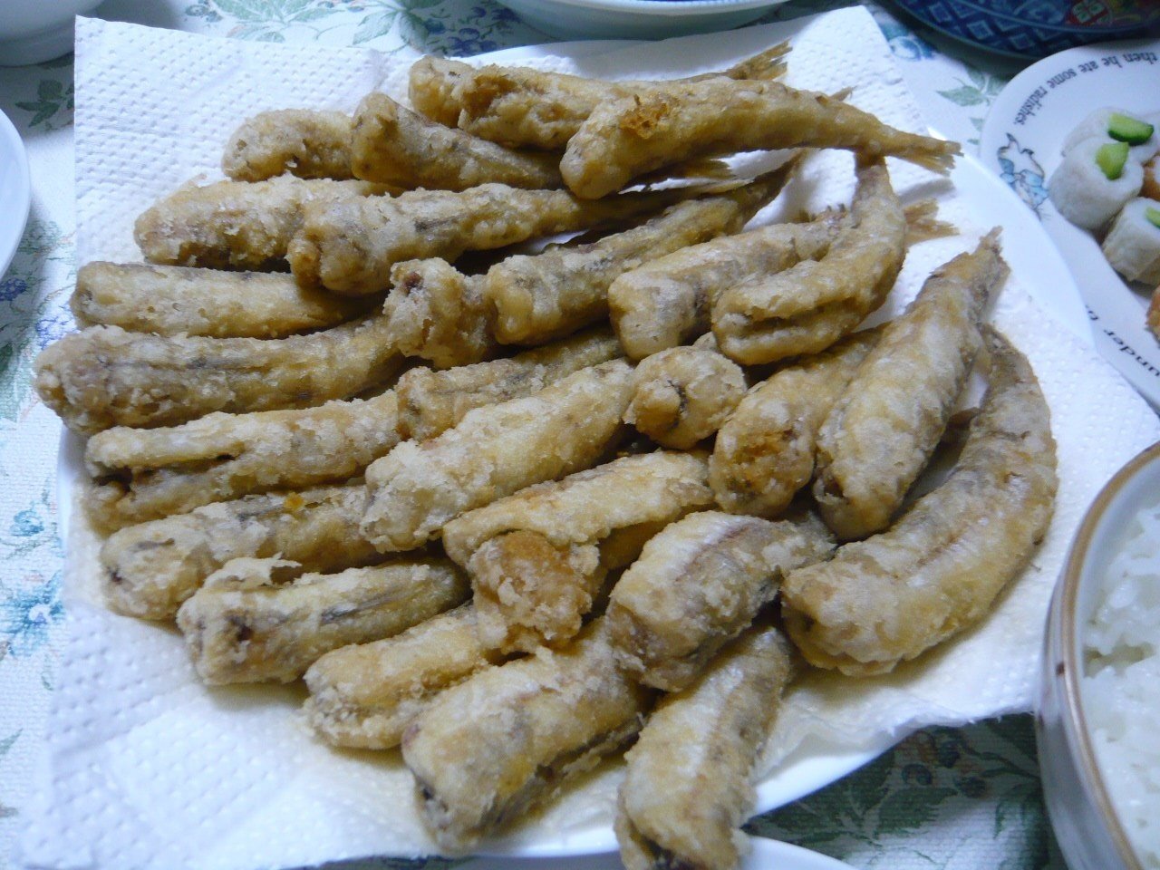 今日の晩御飯 沖イワシの唐揚げ 厚揚げの煮物 キュウリ竹輪 水野かつひこ Note