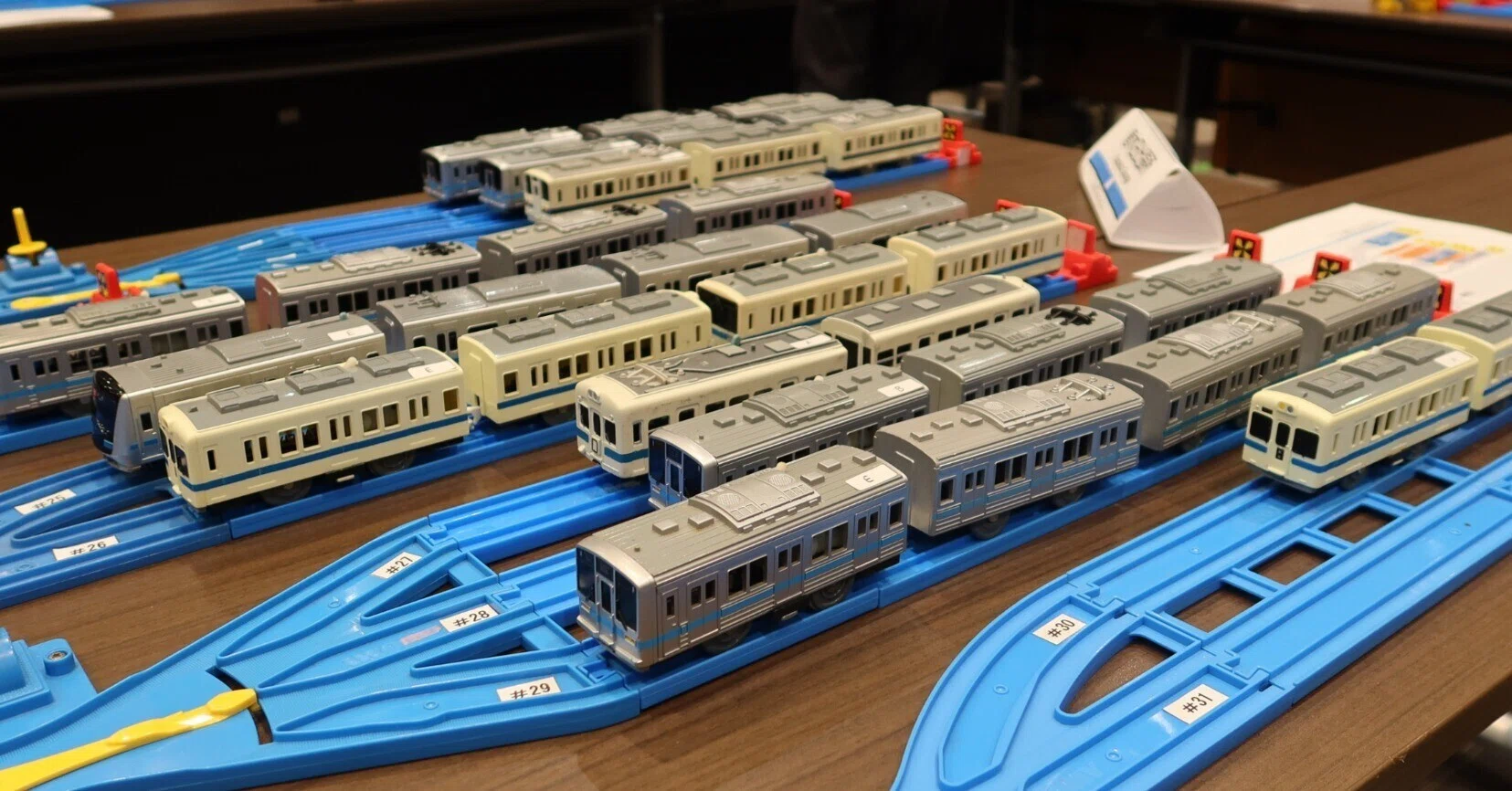【三鷹車掌区】所要時間標準早見ダイヤル表 （オリジナル品） プラレール小田急ダイヤ運転会 ― スジ屋のダイヤ制作記録【中編