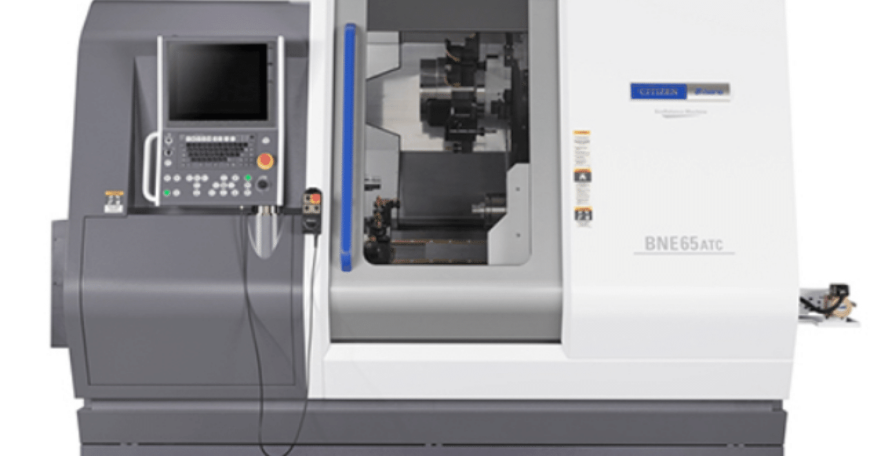 シチズンマシナリー、ツインタレット同時5軸加工CNC自動旋盤「Miyano