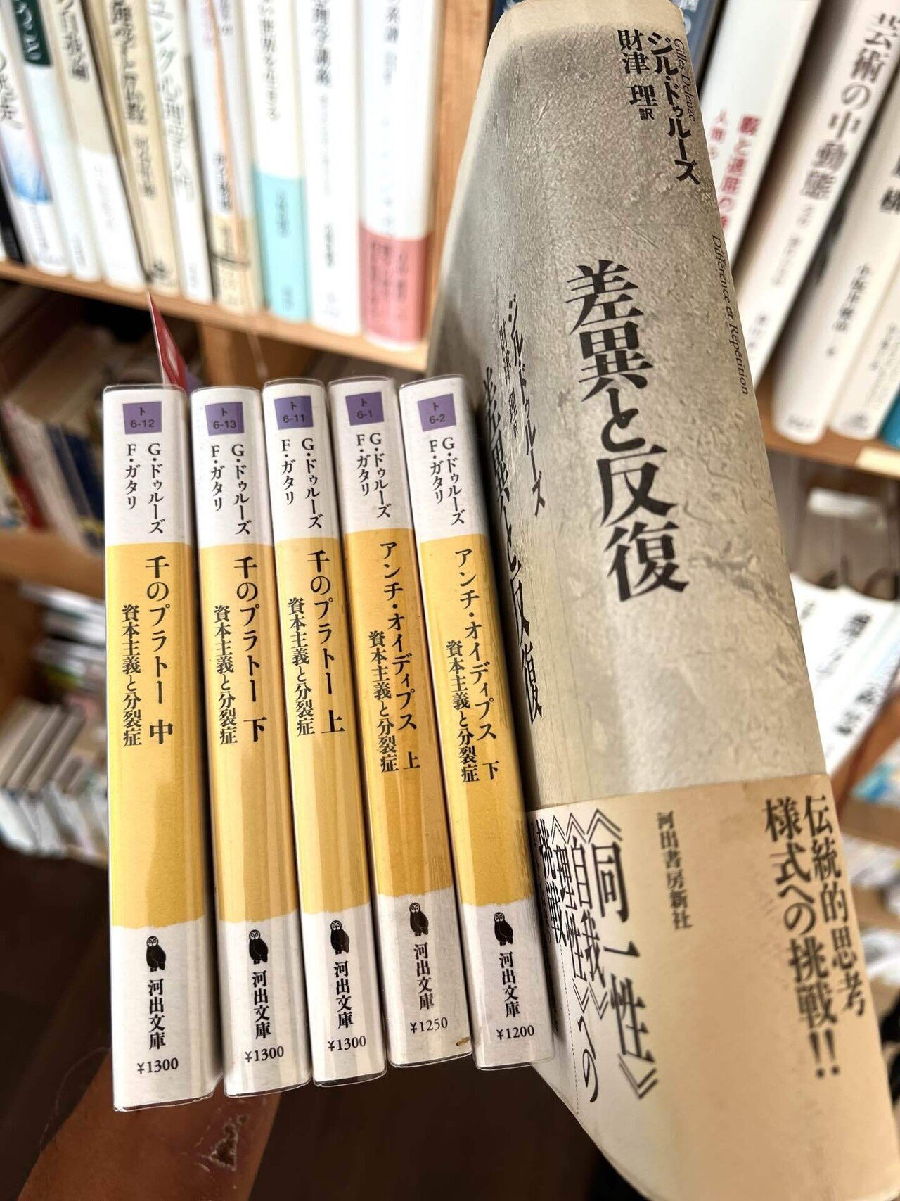 【19冊セット】ドゥルーズ　千のプラトー、アンチ・オイディプス等➕4冊セット 千のプラトー 上中下全3巻セット 19冊セット】ドゥルーズ 千の