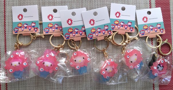 アンドペア＆PAIR &honeyマイメロ クロミ ポムポムプリン シナモロール ＆honey」と「＆PAIR」から「シナモロール、ポムポムプリン」と「マイ