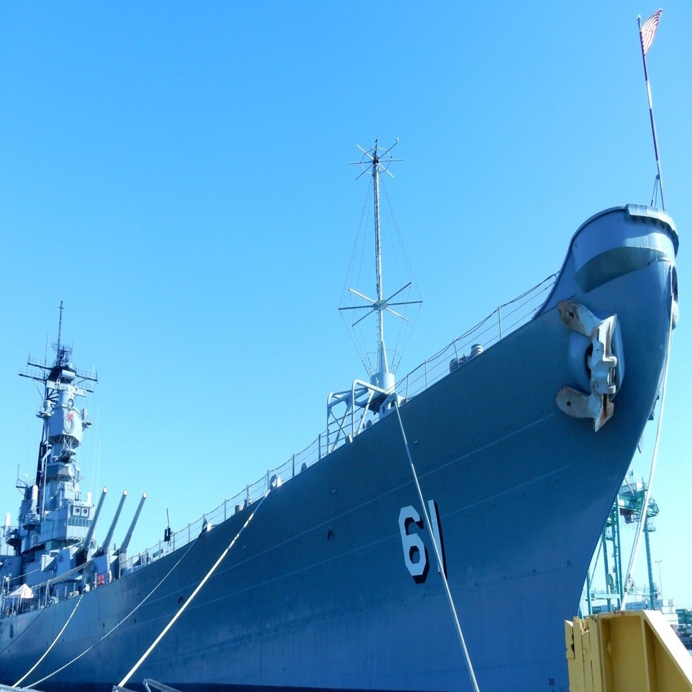 戦艦USS Iowa訪問記①行き方・外観編｜飛龍