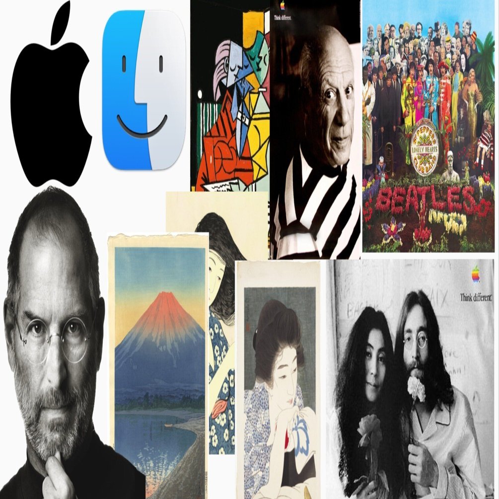 1枚のみ】スティーブ・ジョブズ jobs フランス語版ポスター Apple