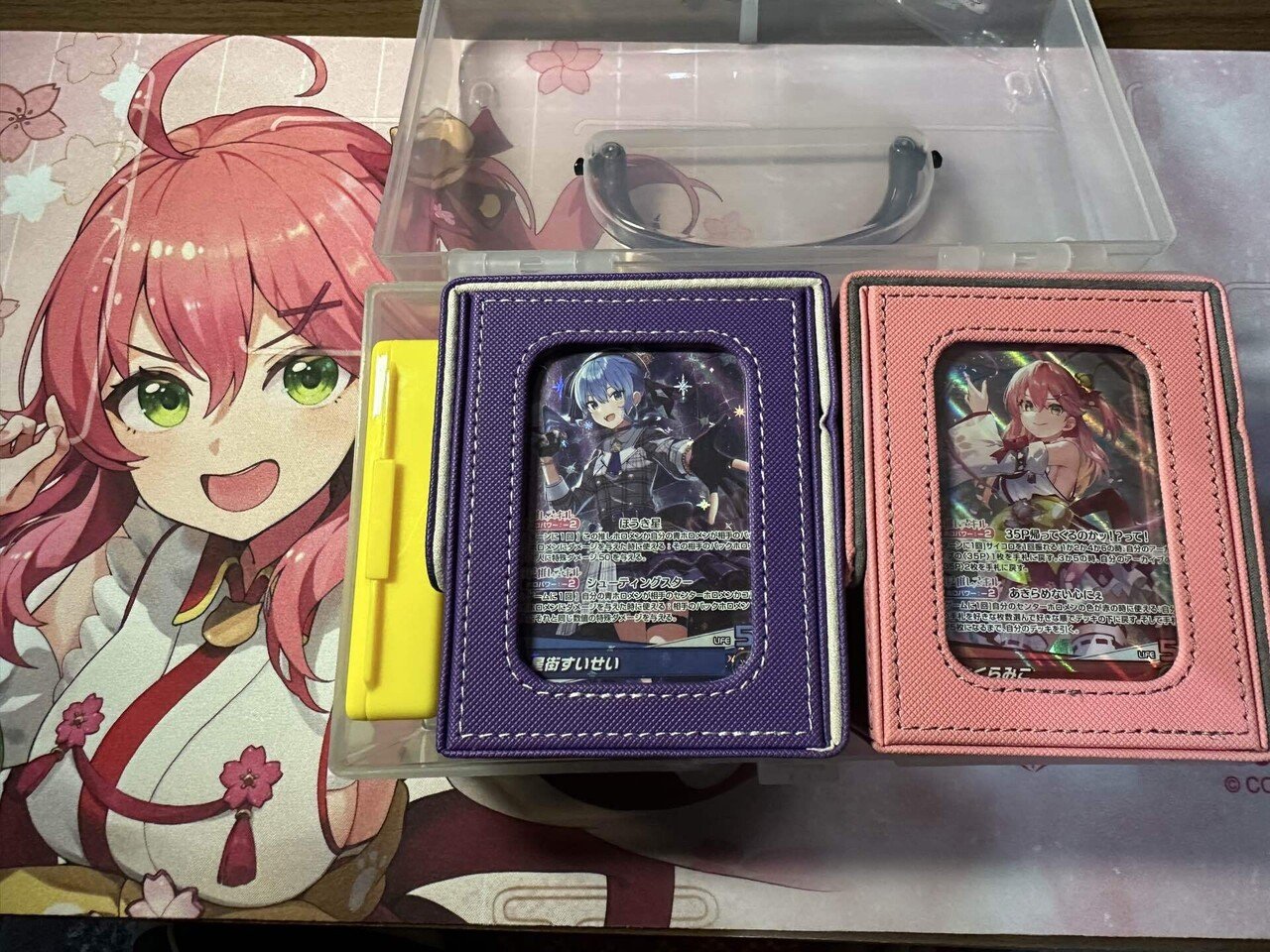 デッキケースと保管【ホロライブOCG】｜いざなみ ホロカ
