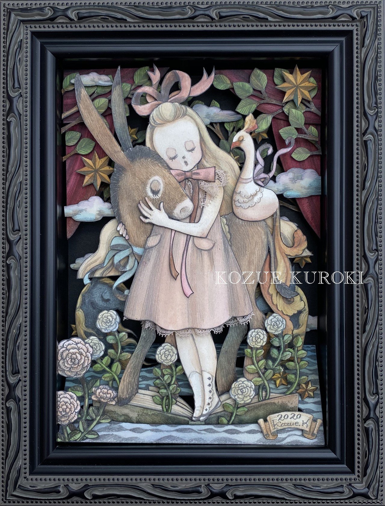 レース模様の図書室｜黒木こずゑ様のご紹介｜｜MAUVE CABINET｜モーヴ