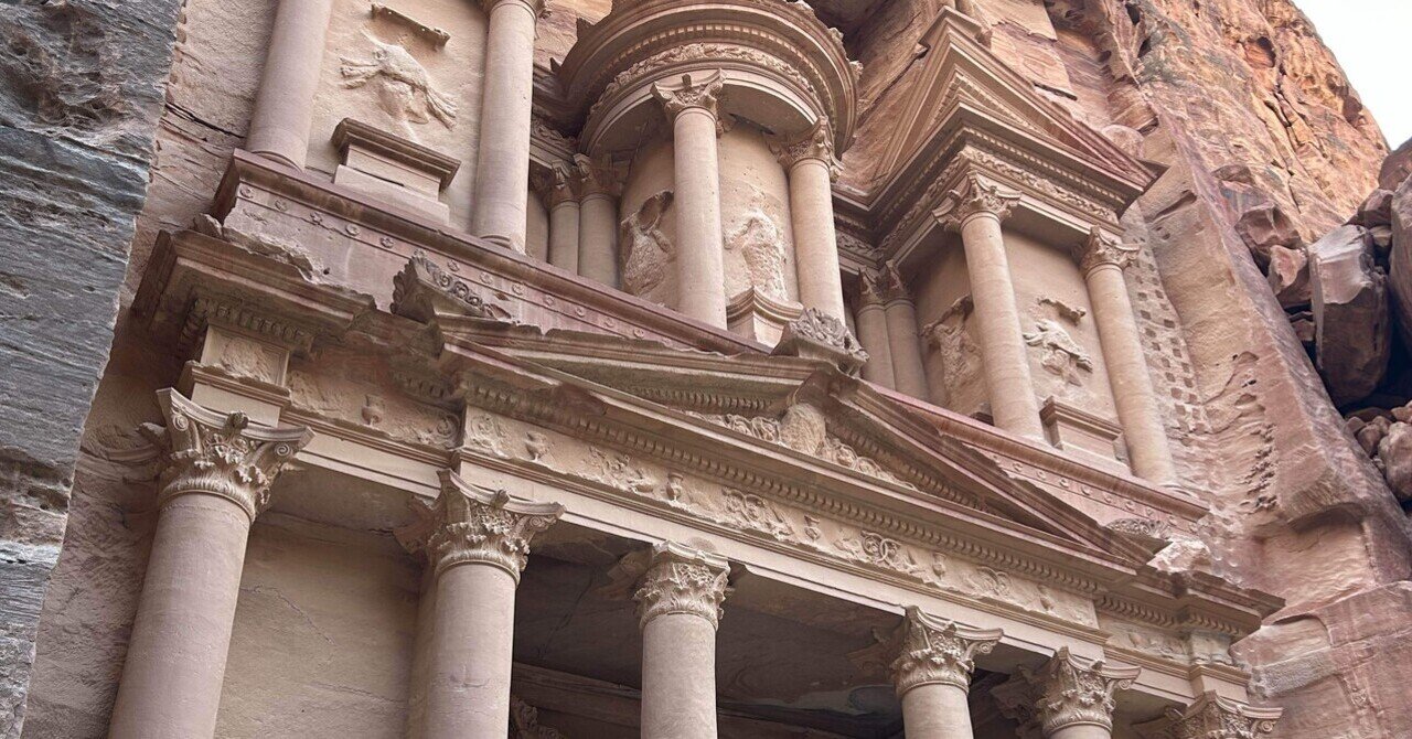 砂漠のヨルダントレイル75kmを歩くvol.8 - Little Petra ~ Petra