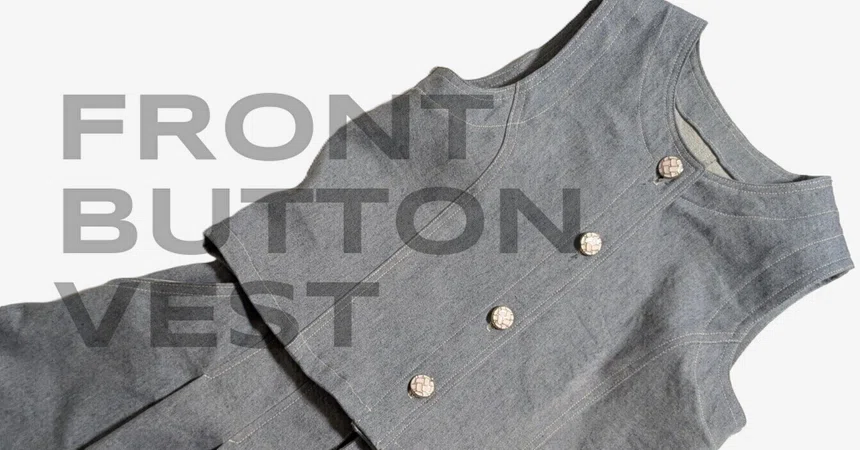 [Tailoring Diary] Front Button Vest (Casual Type)｜aviverの穴