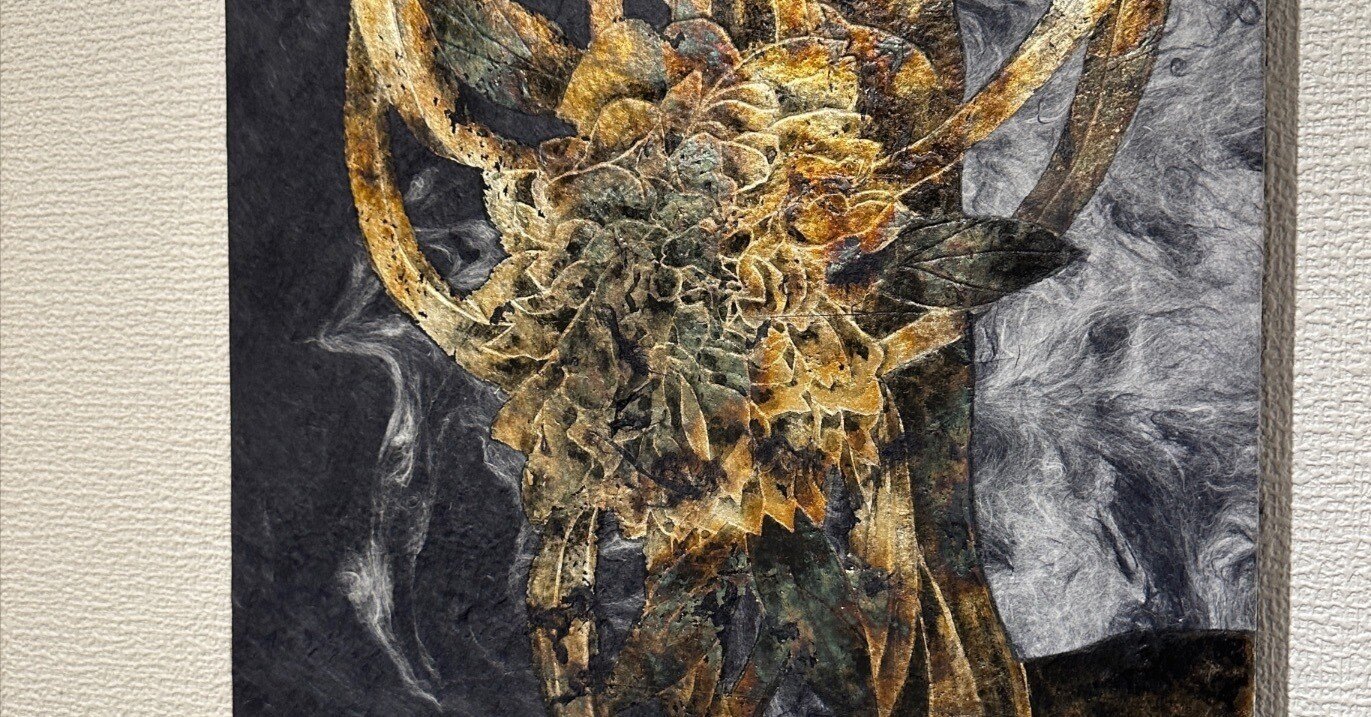 鑑賞レポート：鎹さやか 個展 「金色の時」｜アワガミファクトリー