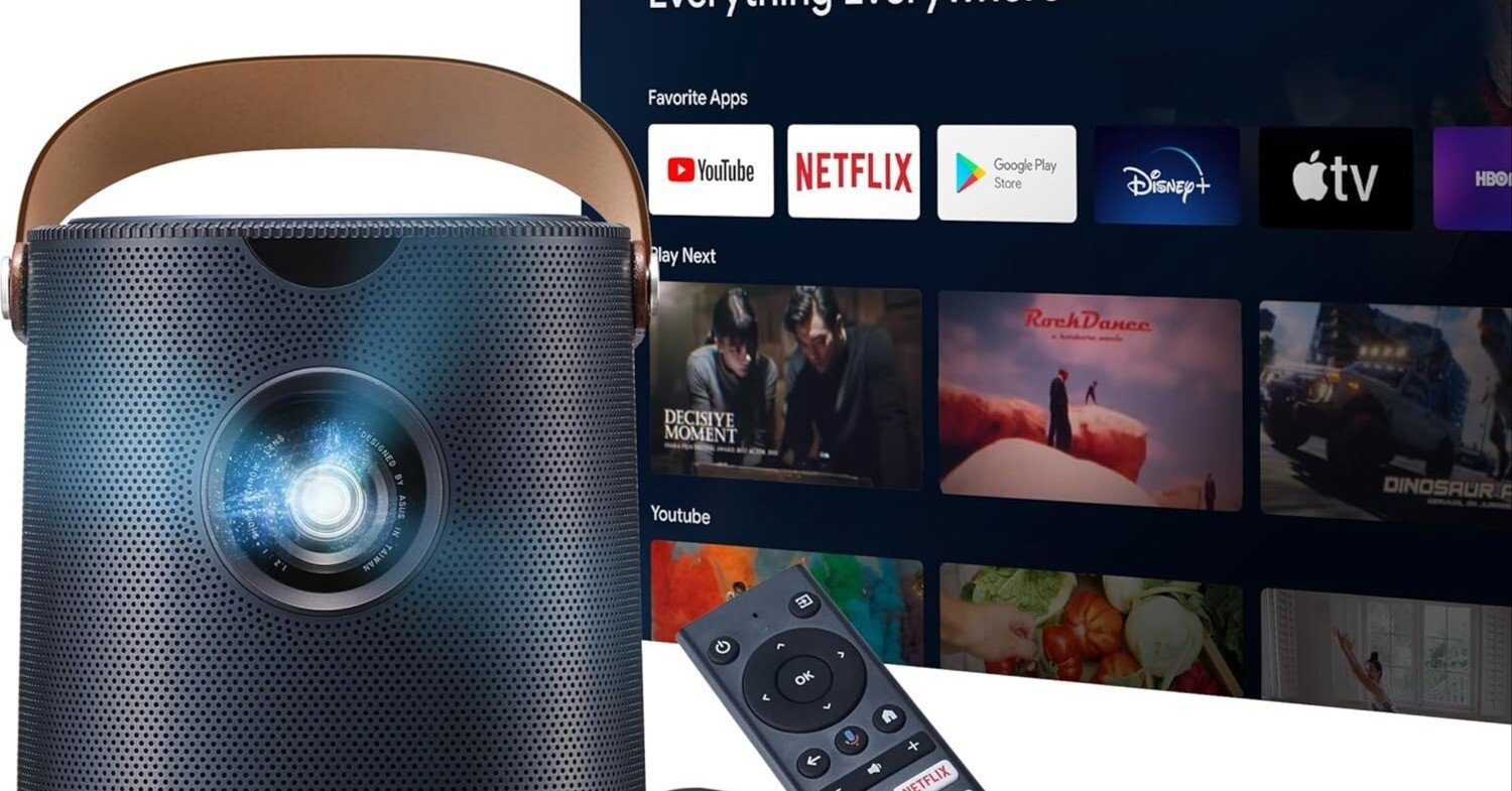 ASUS ZenBeam L2 レビュー！バッテリー内蔵で持ち運べる本格