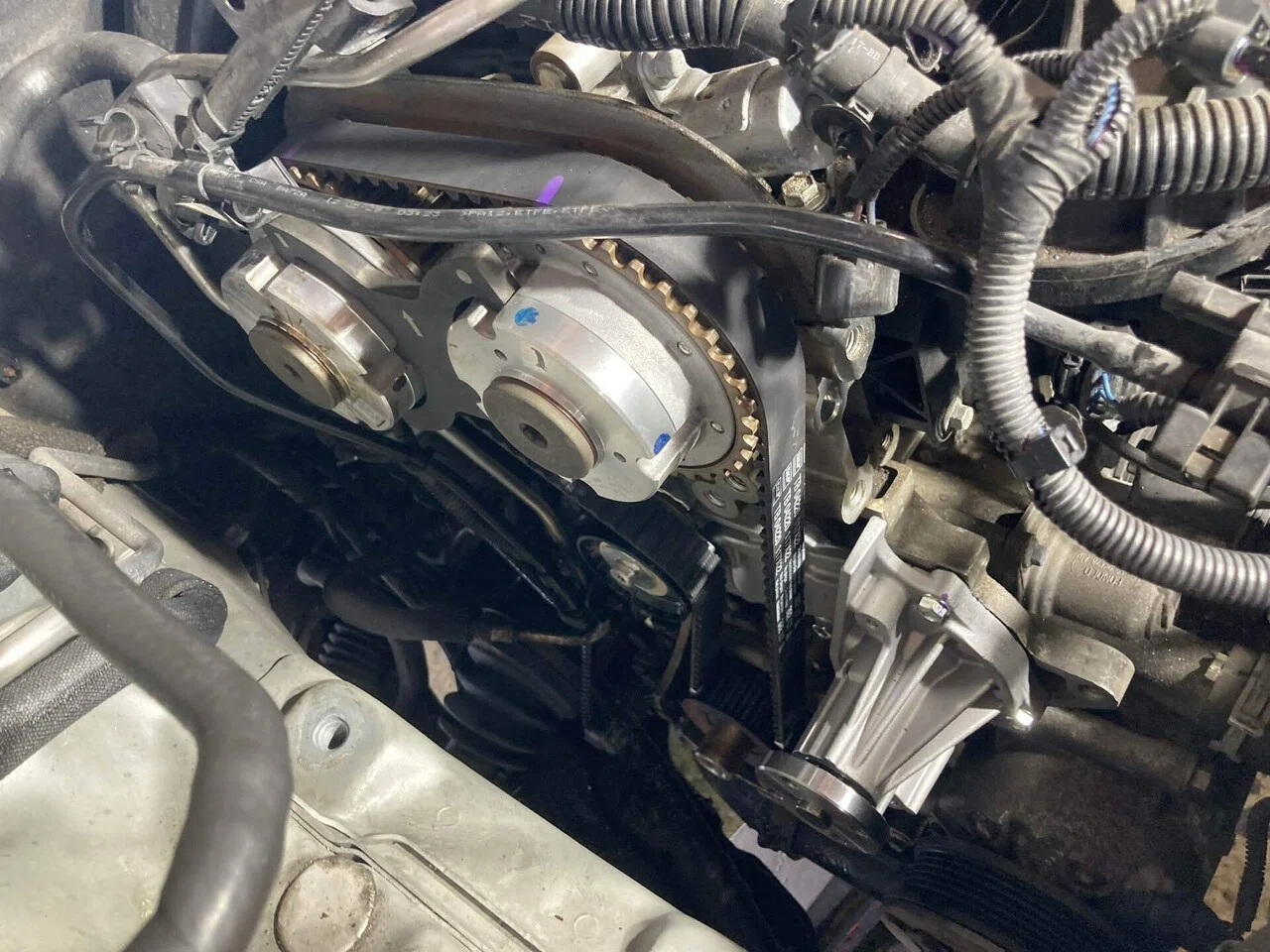 B4161T】ボルボ、S60、V60 T4シリーズ。タイミングベルト交換その4｜ぽ