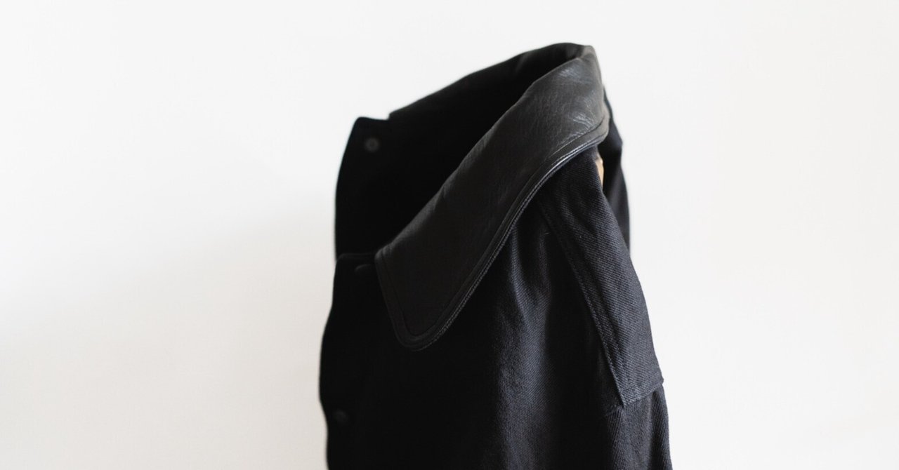 COMOLI（コモリ）デニムレザーワークジャケット発売、「エリレザー