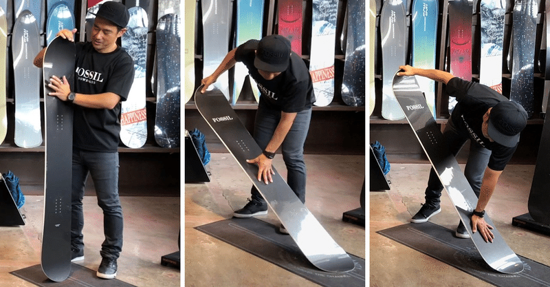 続 スノーボードの 選び方 応用編 ボードは 硬い柔らかい ではなく どこが硬くてどこが柔らかい 名取 崇史 Takafumi Natori Note