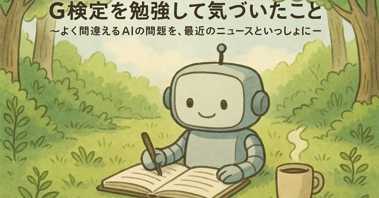 Things I Realized While Studying for the G Certification: Common AI ...