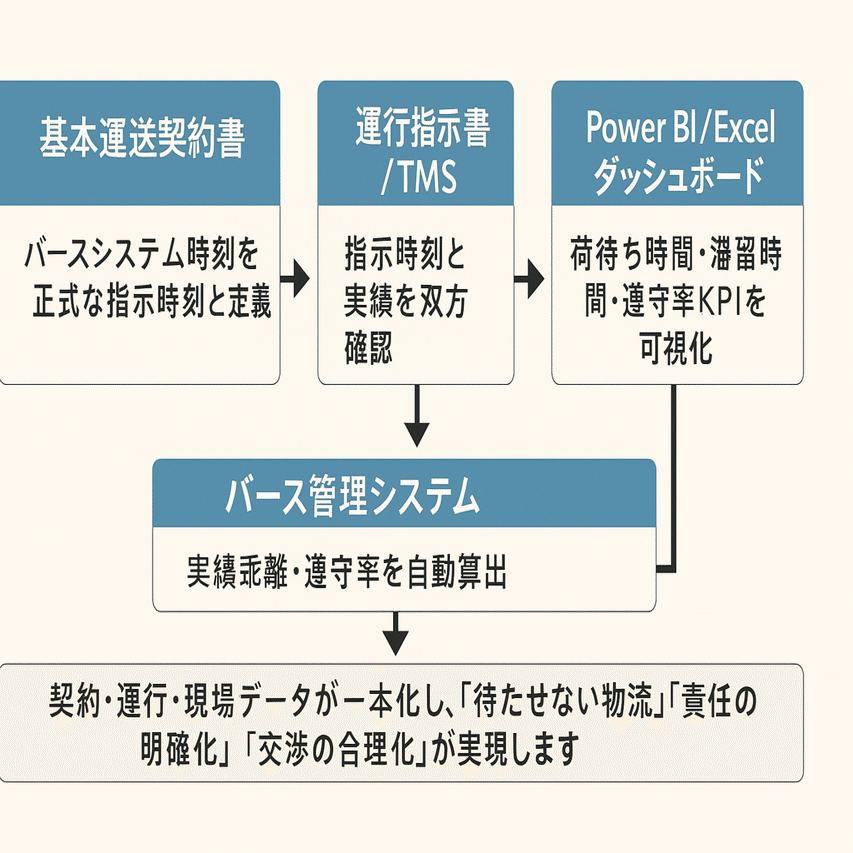 物流DX】バース管理システム時代の「荷待ち時間」の正体｜物流現場ラボ ロジた