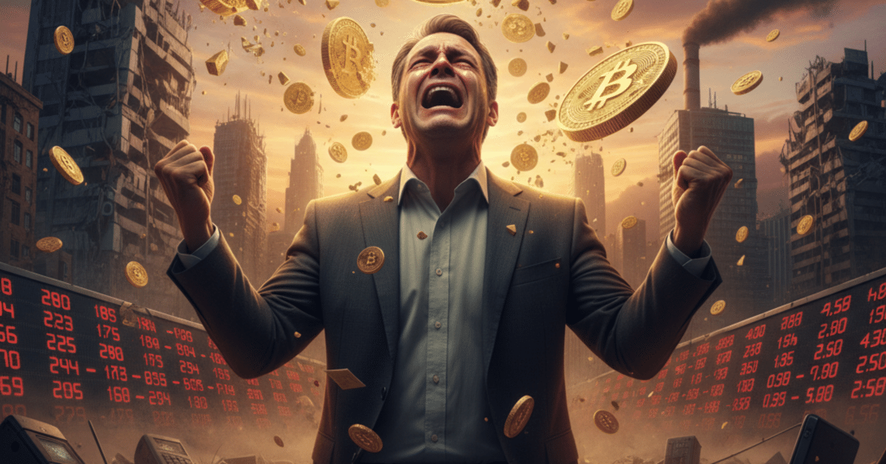 ビットコイン財務」という名の蜃気楼――株価100倍に踊らされた投資家が知らない、企業が仕掛けた