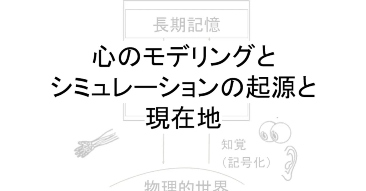 認知科学と行動情報学 (3) ―心のモデリングの起源と現在地｜森田 純哉