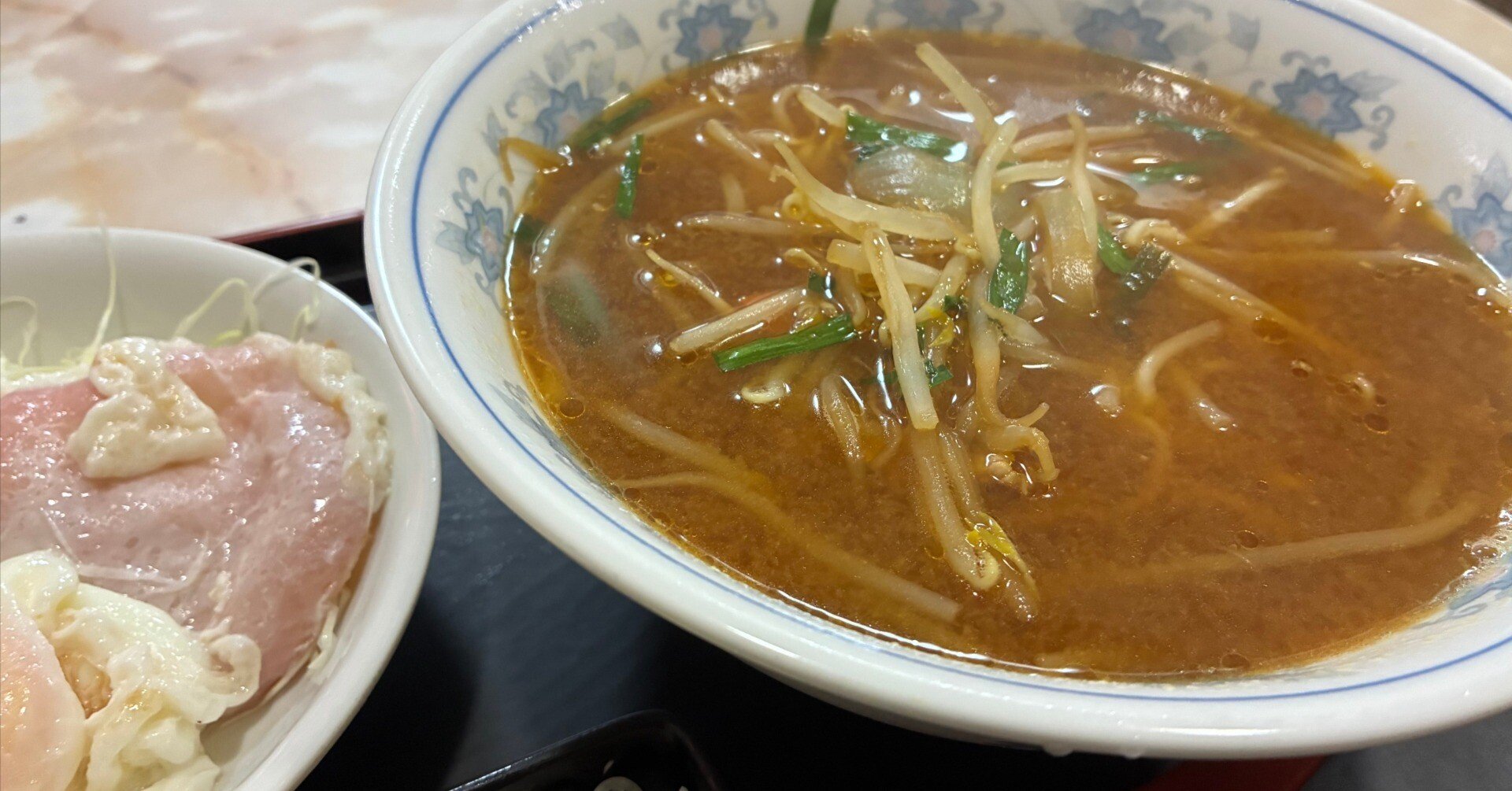 昭和レトロ 排骨麺 パイコーメン 食品サンプル 直径約21.5cm 町中華 1位は