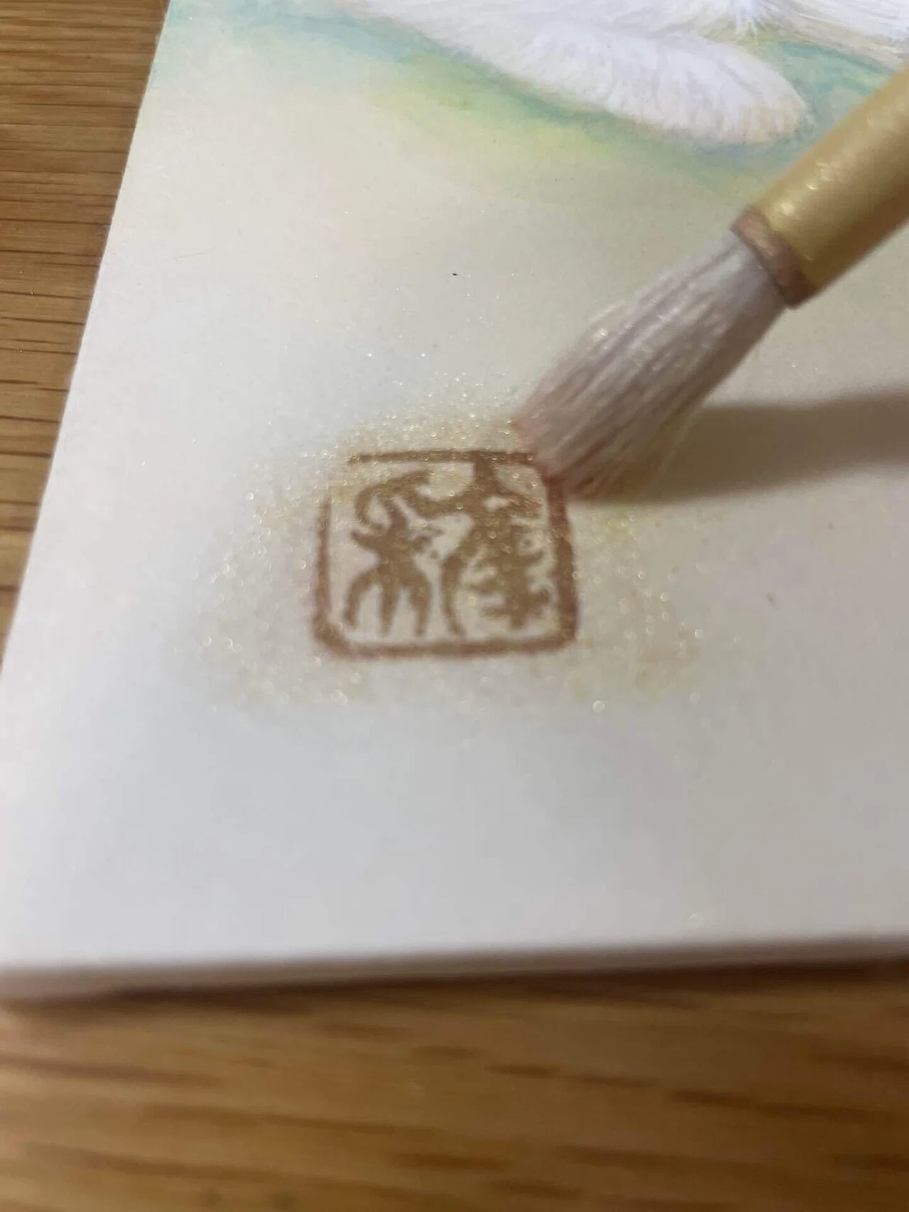 落款（らっかん）を作ろう｜彩ふわり日本画房