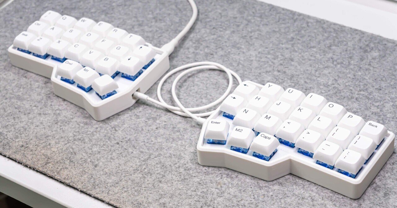 分割キーボードmoNaの利用1ヶ月レビュー【自作キーボード