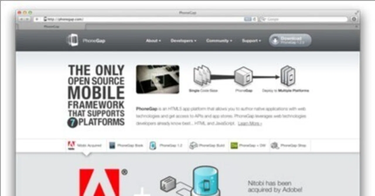 HTML5 + CSS3 + JavaScript で、iPhone / Android アプリを制作できる [ PhoneGap ] を試し ...
