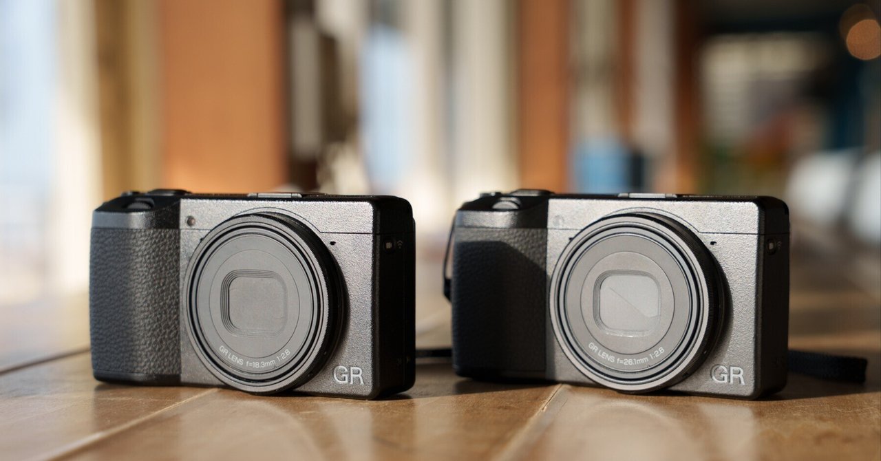 比較】RICOH GRⅢ or GRⅢx どっちが使いやすい？ / 28mm と 40mm で