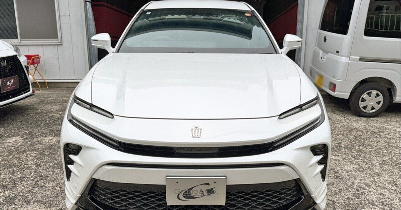 白なら白が当然だろ？…で、ドアミラー発動です！ ～クラウンスポーツ