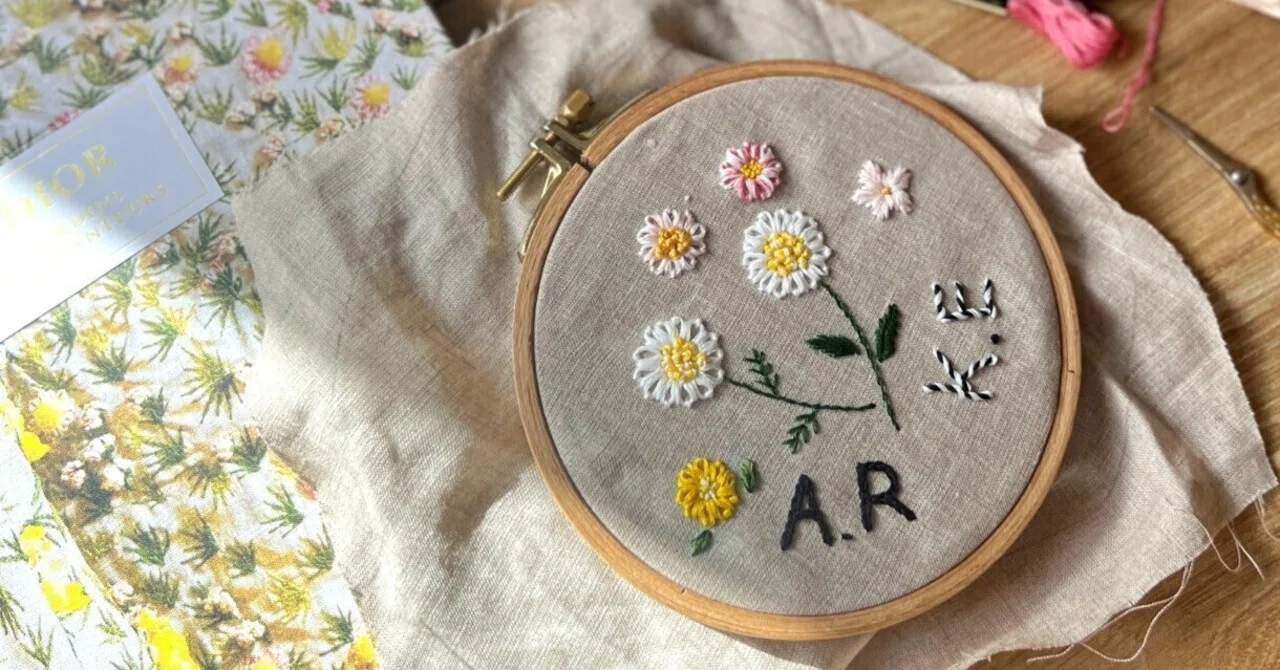 秋は刺繍が似合う季節｜KAORI / パリ在住 刺繍家